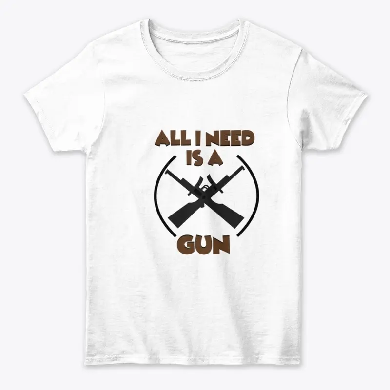 Gun T-Shirt Design