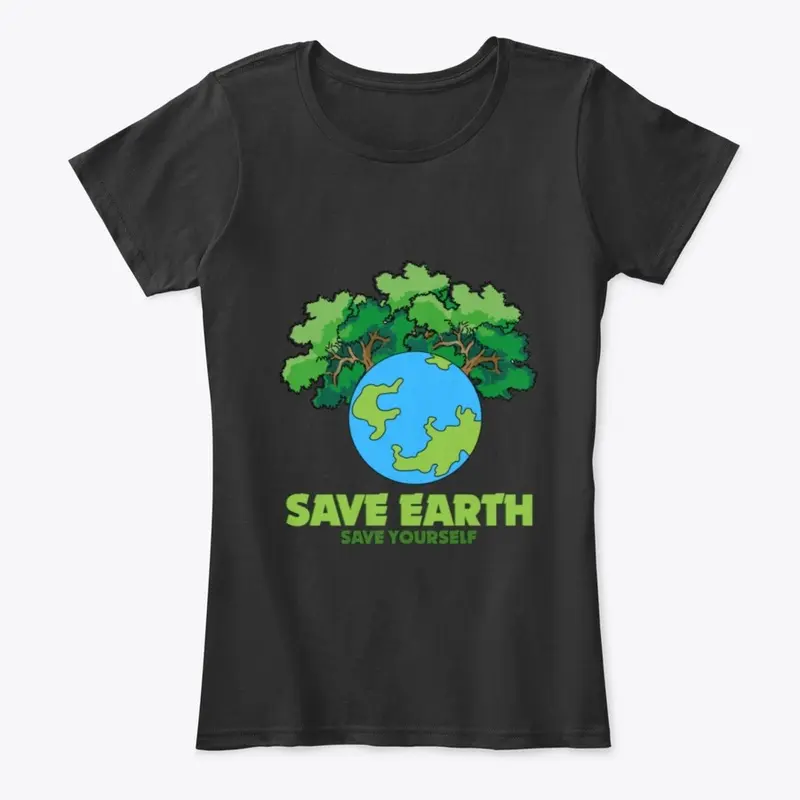 Save Earth T-Shirt Design