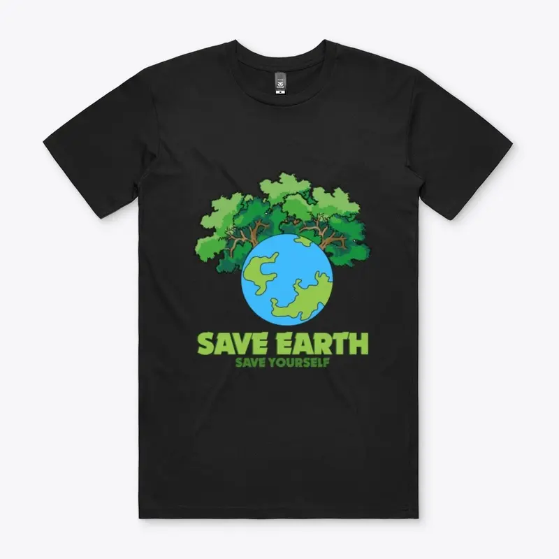 Save Earth T-Shirt Design