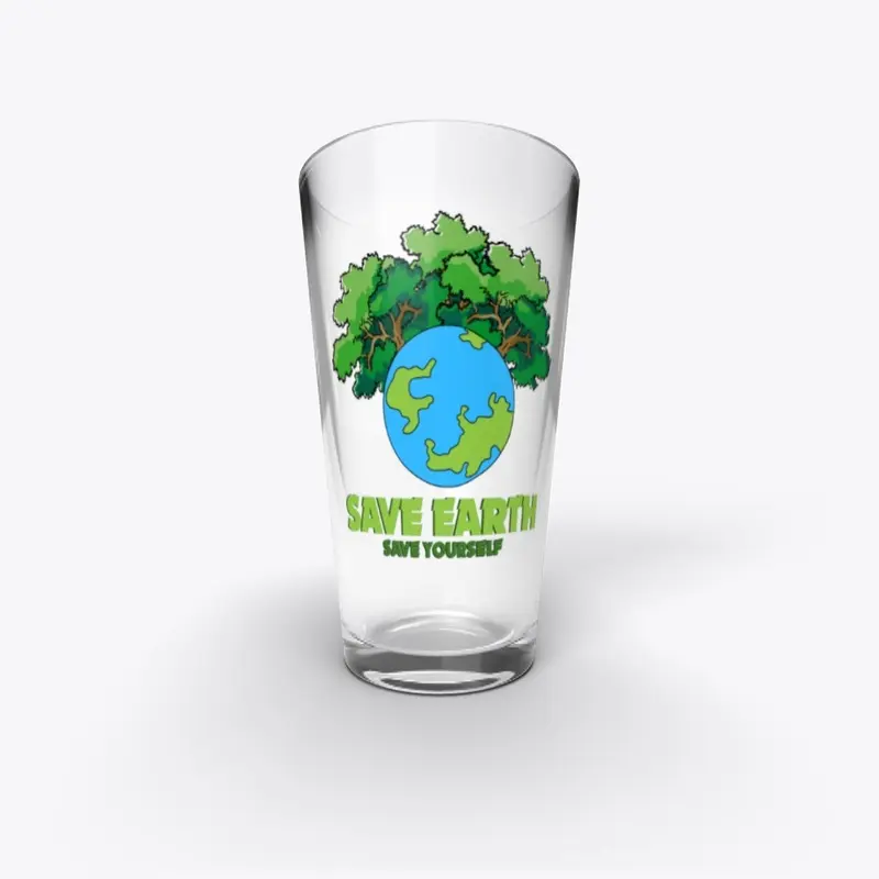 Save Earth Drinkware Design