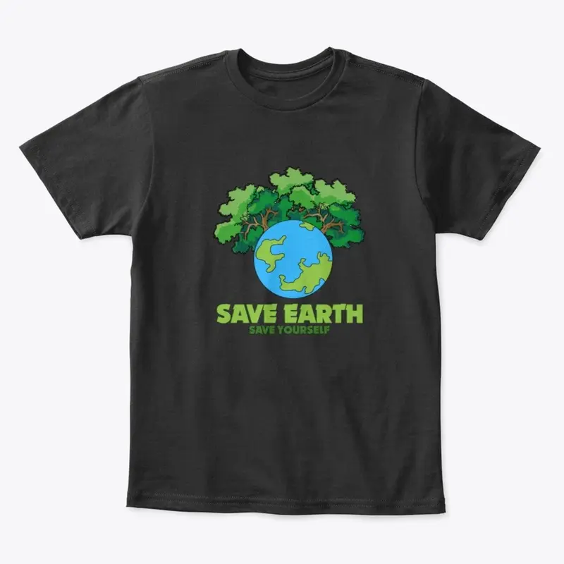 Save Earth T-Shirt Design