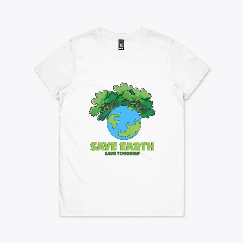 Save Earth T-Shirt Design