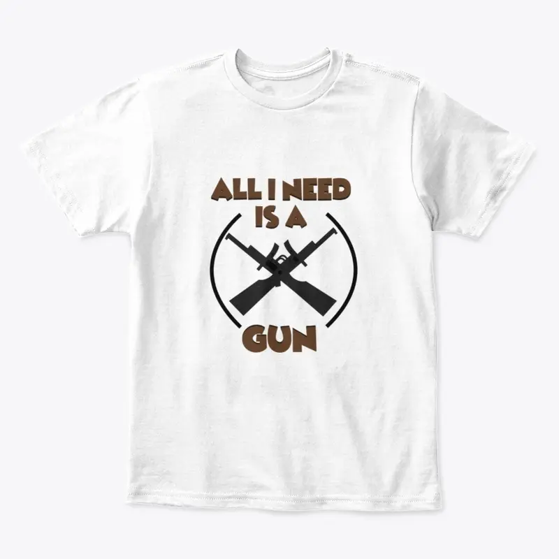 Gun T-Shirt Design