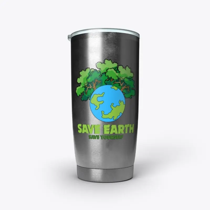 Save Earth Drinkware Design