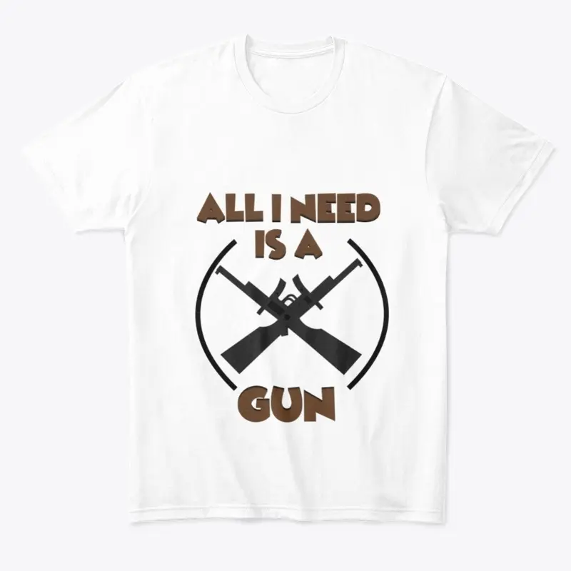 Gun T-Shirt Design