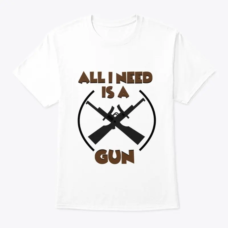 Gun T-Shirt Design